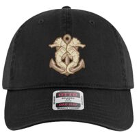 OTTO Garment Washed superior Cotton Twill Six Panel Low Profile Dad Hat Thumbnail