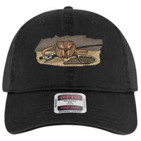 OTTO Garment Washed superior Cotton Twill Six Panel Low Profile Dad Hat Thumbnail