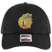 OTTO Garment Washed superior Cotton Twill Six Panel Low Profile Dad Hat Thumbnail