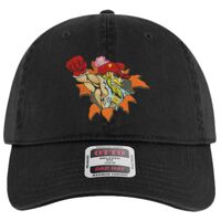 OTTO Garment Washed superior Cotton Twill Six Panel Low Profile Dad Hat Thumbnail