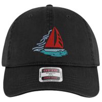 OTTO Garment Washed superior Cotton Twill Six Panel Low Profile Dad Hat Thumbnail