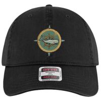 OTTO Garment Washed superior Cotton Twill Six Panel Low Profile Dad Hat Thumbnail