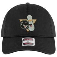 OTTO Garment Washed superior Cotton Twill Six Panel Low Profile Dad Hat Thumbnail