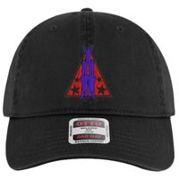 OTTO Garment Washed superior Cotton Twill Six Panel Low Profile Dad Hat Thumbnail