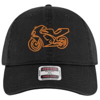 OTTO Garment Washed superior Cotton Twill Six Panel Low Profile Dad Hat Thumbnail