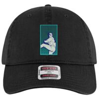 OTTO Garment Washed superior Cotton Twill Six Panel Low Profile Dad Hat Thumbnail