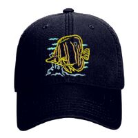 OTTO Garment Washed superior Cotton Twill Six Panel Low Profile Dad Hat Thumbnail