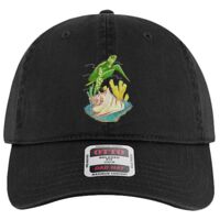 OTTO Garment Washed superior Cotton Twill Six Panel Low Profile Dad Hat Thumbnail