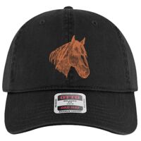 OTTO Garment Washed superior Cotton Twill Six Panel Low Profile Dad Hat Thumbnail