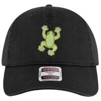 OTTO Garment Washed superior Cotton Twill Six Panel Low Profile Dad Hat Thumbnail