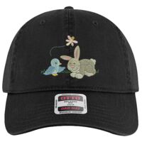 OTTO Garment Washed superior Cotton Twill Six Panel Low Profile Dad Hat Thumbnail