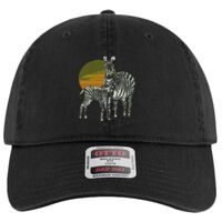 OTTO Garment Washed superior Cotton Twill Six Panel Low Profile Dad Hat Thumbnail