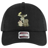 OTTO Garment Washed superior Cotton Twill Six Panel Low Profile Dad Hat Thumbnail