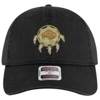 OTTO Garment Washed superior Cotton Twill Six Panel Low Profile Dad Hat Thumbnail