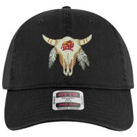 OTTO Garment Washed superior Cotton Twill Six Panel Low Profile Dad Hat Thumbnail