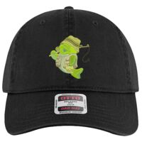 OTTO Garment Washed superior Cotton Twill Six Panel Low Profile Dad Hat Thumbnail