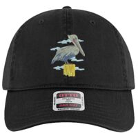 OTTO Garment Washed superior Cotton Twill Six Panel Low Profile Dad Hat Thumbnail