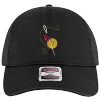 OTTO Garment Washed superior Cotton Twill Six Panel Low Profile Dad Hat Thumbnail