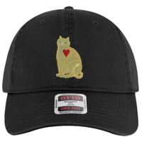 OTTO Garment Washed superior Cotton Twill Six Panel Low Profile Dad Hat Thumbnail