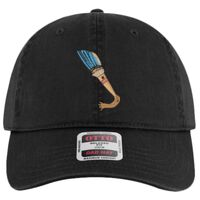 OTTO Garment Washed superior Cotton Twill Six Panel Low Profile Dad Hat Thumbnail