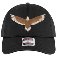 OTTO Garment Washed superior Cotton Twill Six Panel Low Profile Dad Hat Thumbnail