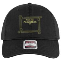 OTTO Garment Washed superior Cotton Twill Six Panel Low Profile Dad Hat Thumbnail