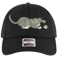 OTTO Garment Washed superior Cotton Twill Six Panel Low Profile Dad Hat Thumbnail