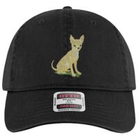 OTTO Garment Washed superior Cotton Twill Six Panel Low Profile Dad Hat Thumbnail