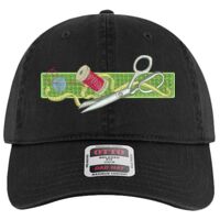 OTTO Garment Washed superior Cotton Twill Six Panel Low Profile Dad Hat Thumbnail