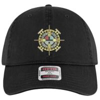 OTTO Garment Washed superior Cotton Twill Six Panel Low Profile Dad Hat Thumbnail