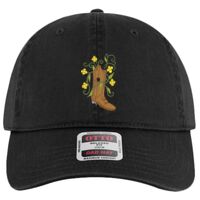 OTTO Garment Washed superior Cotton Twill Six Panel Low Profile Dad Hat Thumbnail