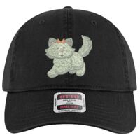 OTTO Garment Washed superior Cotton Twill Six Panel Low Profile Dad Hat Thumbnail