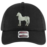 OTTO Garment Washed superior Cotton Twill Six Panel Low Profile Dad Hat Thumbnail