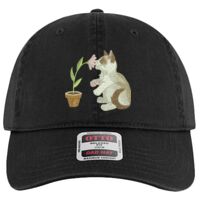 OTTO Garment Washed superior Cotton Twill Six Panel Low Profile Dad Hat Thumbnail