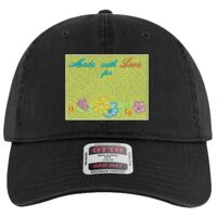 OTTO Garment Washed superior Cotton Twill Six Panel Low Profile Dad Hat Thumbnail