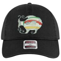 OTTO Garment Washed superior Cotton Twill Six Panel Low Profile Dad Hat Thumbnail