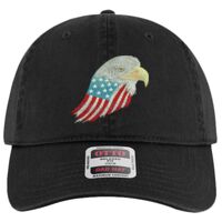 OTTO Garment Washed superior Cotton Twill Six Panel Low Profile Dad Hat Thumbnail