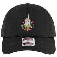 OTTO Garment Washed superior Cotton Twill Six Panel Low Profile Dad Hat Thumbnail