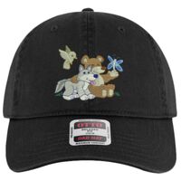 OTTO Garment Washed superior Cotton Twill Six Panel Low Profile Dad Hat Thumbnail