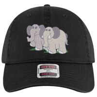 OTTO Garment Washed superior Cotton Twill Six Panel Low Profile Dad Hat Thumbnail