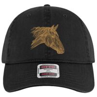 OTTO Garment Washed superior Cotton Twill Six Panel Low Profile Dad Hat Thumbnail