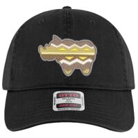 OTTO Garment Washed superior Cotton Twill Six Panel Low Profile Dad Hat Thumbnail