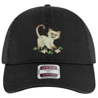 OTTO Garment Washed superior Cotton Twill Six Panel Low Profile Dad Hat Thumbnail