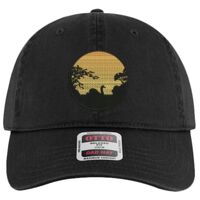 OTTO Garment Washed superior Cotton Twill Six Panel Low Profile Dad Hat Thumbnail