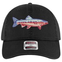 OTTO Garment Washed superior Cotton Twill Six Panel Low Profile Dad Hat Thumbnail