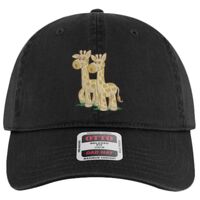 OTTO Garment Washed superior Cotton Twill Six Panel Low Profile Dad Hat Thumbnail