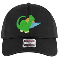 OTTO Garment Washed superior Cotton Twill Six Panel Low Profile Dad Hat Thumbnail