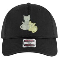 OTTO Garment Washed superior Cotton Twill Six Panel Low Profile Dad Hat Thumbnail