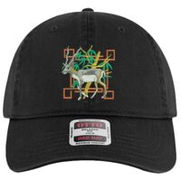 OTTO Garment Washed superior Cotton Twill Six Panel Low Profile Dad Hat Thumbnail