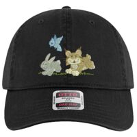 OTTO Garment Washed superior Cotton Twill Six Panel Low Profile Dad Hat Thumbnail